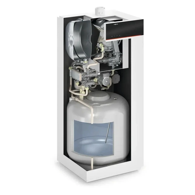 Пакетна пропозиція котел Viessmann Vitodens 222 F B2TF 25 кВт з бойлером 100 л (Z020611) - зображення 2