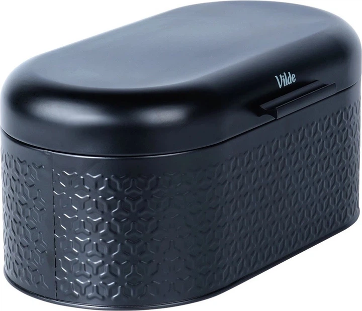 Хлібниця Vilde сталева чорна 34 x 20 x 15 см (5904316472931) - зображення 2