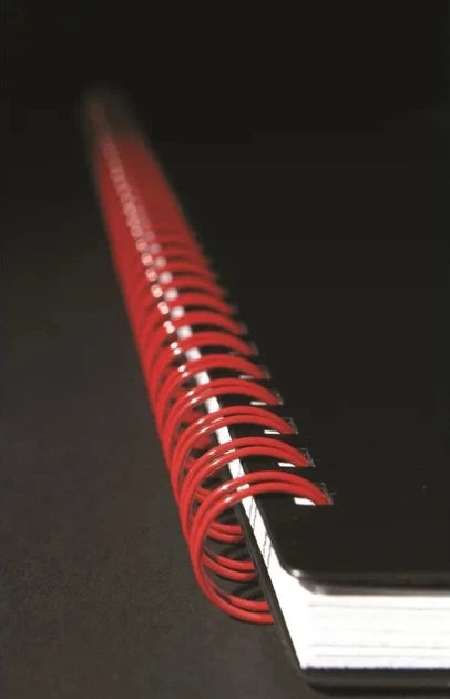 Notatnik Hamelin Oxford Black n' Red w linie A4 70 arkuszy (4006140009275) - obraz 3