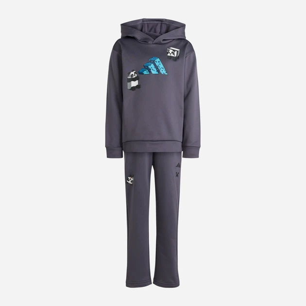 Детский спортивный костюм (худи + штаны) Adidas Minecraft KA0250 122 см Aurora Onix (4068819643111) - изображение 10