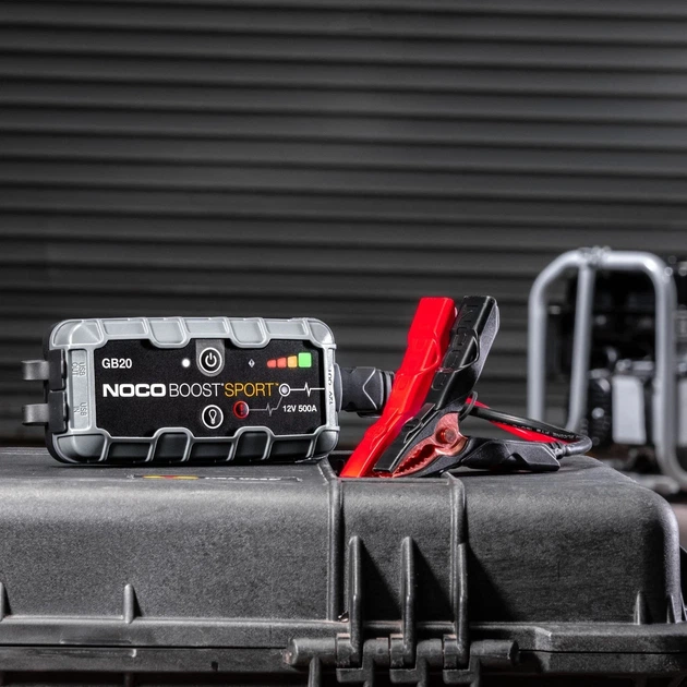 Оригінальний Пусковий Пристрій Noco GB20 Boost 12V 500A Jump Starter - изображение 7
