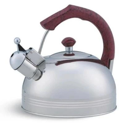 Чайник Edenberg EB-3560 3.5 л со свистком и красной ручкой - Фото 2 Чайник Edenberg EB-3560 3.5 л со свистком и красной ручкой - изображение 2