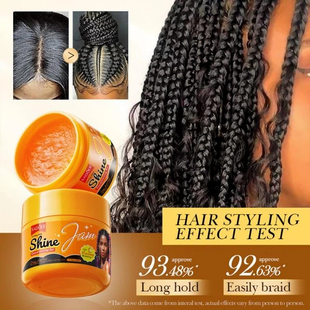 Гель для укладання волосся та моделювання кіс і косичок SADOER Shine Conditioning Gel, 113 г - изображение 2