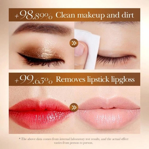 Засіб для зняття макіяжу з екстраком рису Bioaqua Rice Raw Pulp Makeup Remover, 300 мл - зображення 4