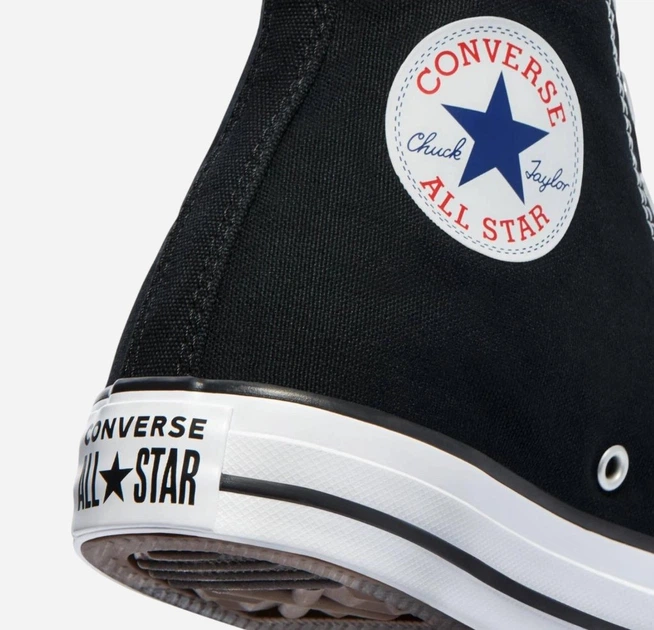 Trampki męskie materiałowe za kostkę Converse Chuck Taylor All Star M9160C 48 (13US) Czarne (886952783662) - obraz 8