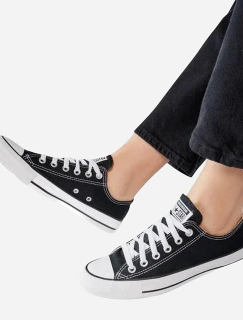 Чоловічі кеди низькі Converse Chuck Taylor All Star M9166C 46.5 (12US) Чорні (886952783891) - зображення 9