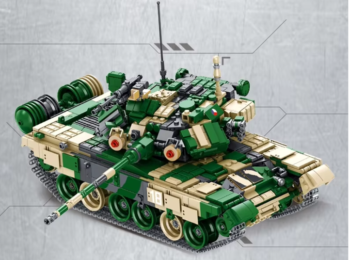 Дитячий ігровий конструктор військовий танк T-90 1773 деталей (JDT-0848939) - зображення 6