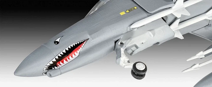 Модель до склеювання винищувач Revell REV-03651 F-4 Phantom Масштаб 1:72 24 деталі (4009803895574) - зображення 4