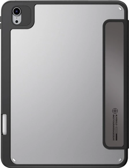 Etui z klapką SkinArma Kira Kobai do Apple iPad Air 11" (M2) / Air 10.9" (4th, 5th gen) / Pro 11" (3rd, 4th gen) Gunmetal (SK-PDA11G6-KKDSIL) - obraz 2