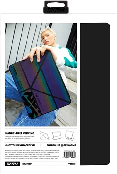 Etui z klapką SkinArma Kira Kobai do Apple iPad Air 11" (M2) / Air 10.9" (4th, 5th gen) / Pro 11" (3rd, 4th gen) Hologram (SK-PDA11G6-KIRAKOB) - obraz 6
