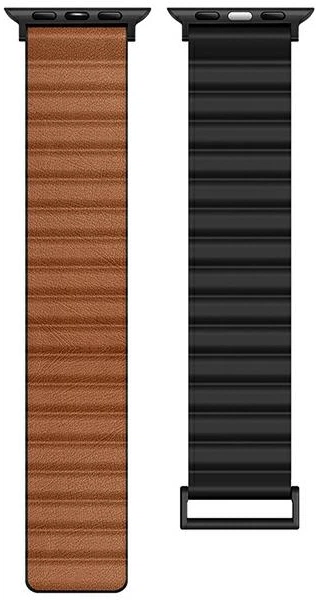 Pasek Beline Magnetic Pro do Apple Watch Series 1/2/3/4/5/6/7/8/SE/SE2/Ultra 42-49 mm Brown/Black (5905359818755) - obraz 2