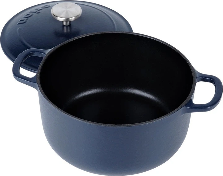 Garnek Orion Litina żeliwny z pokrywką emaliowany 3.3 l (8592381210120) - obraz 3