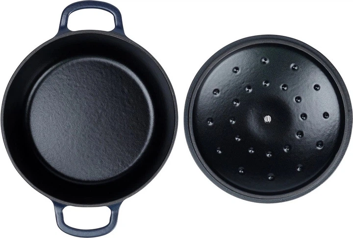 Garnek Orion Litina żeliwny z pokrywką emaliowany 3.3 l (8592381210120) - obraz 5