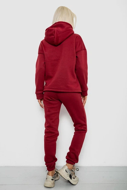 Спортивный костюм AGER M Бордовый 257R88 - изображение 4