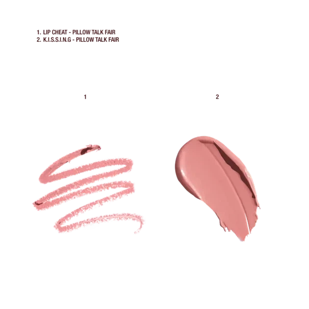 Олівець для губ Charlotte Tilbury Lip Cheat Lip Liner mini Pillow Talk Fair без коробки 0.8 г - зображення 5
