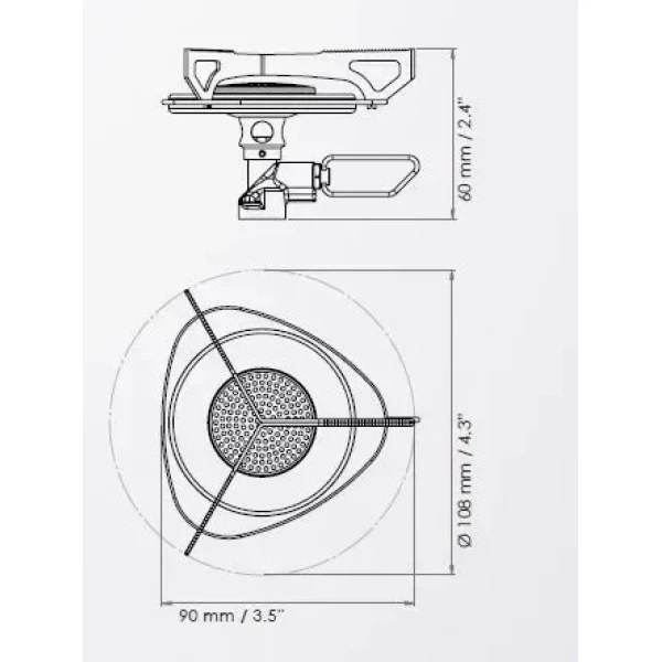 Горелка и набор посуды Primus Essential Trail Stove (1046-351150) - изображение 4