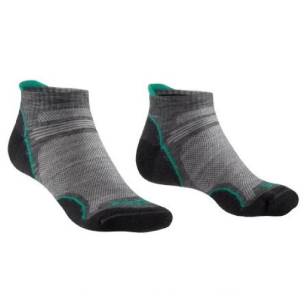 Носки Bridgedale Hike UL T2 Merino Performance Low Wmns Grey/Turquoise S (1053-710260.264.S) - Фото 1 Носки Bridgedale Hike UL T2 Merino Performance Low Wmns Grey/Turquoise S (1053-710260.264.S) - изображение 1