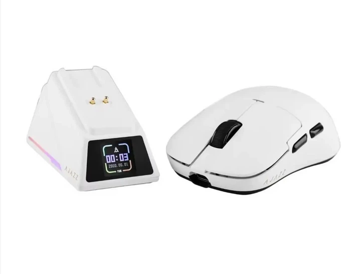 Мышка Ajazz AJ159 APEX Wireless/Bluetooth/USB Белая - изображение 5