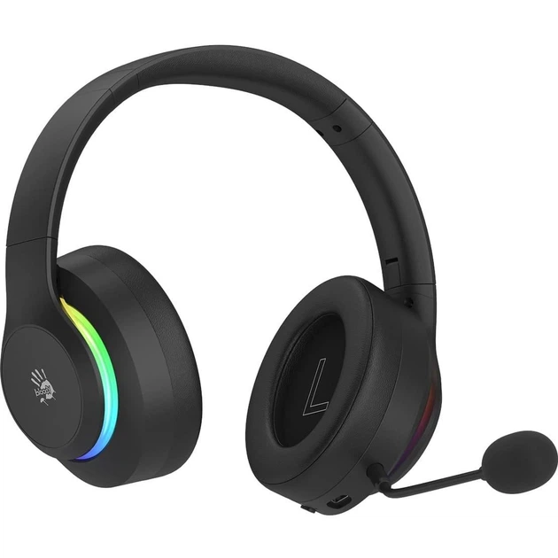 Игровая гарнитура Bloody GR520 RGB Black (GR520 (Black)) - Фото 6 Игровая гарнитура Bloody GR520 RGB Black (GR520 (Black)) - изображение 6
