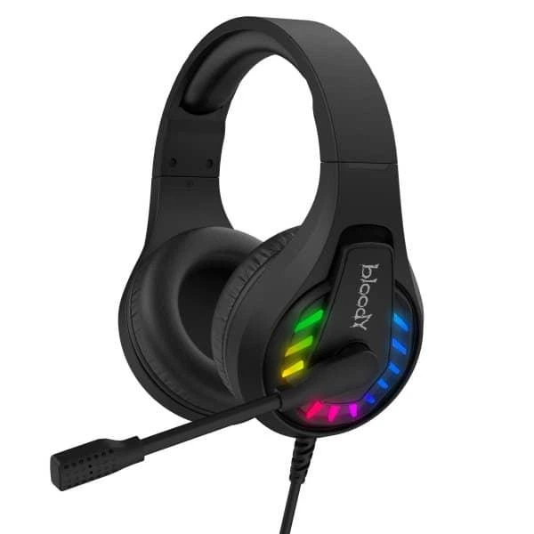 Игровая гарнитура Bloody A4Tech G230p з LED USB + 3.5 jack Black (G230p (Black)) - Фото 1 Игровая гарнитура Bloody A4Tech G230p з LED USB + 3.5 jack Black (G230p (Black)) - изображение 1