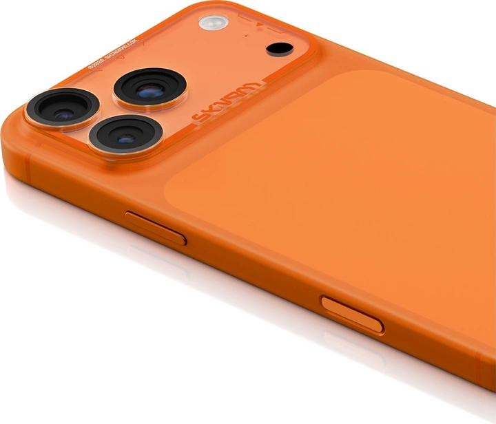 Гібридне скло SkinArma Magma Full Matte для Apple iPhone 17 Pro Max Orange (SK-IP17PM-LENS-MGMA-ORG) - зображення 2