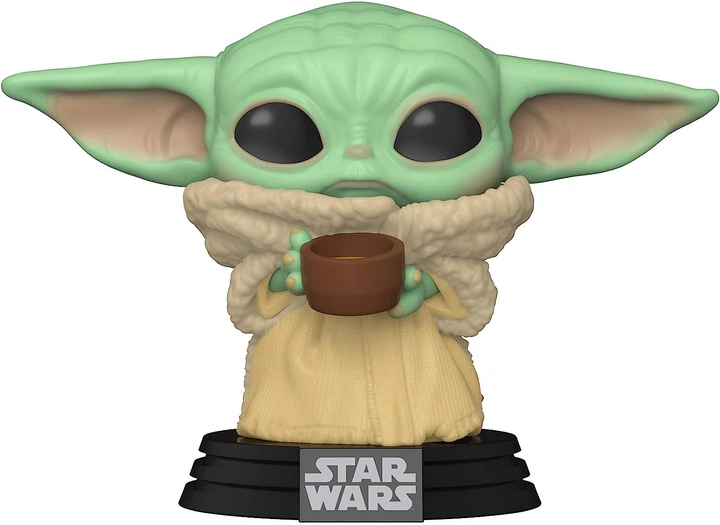 Игровая фигурка Funko Малыш Йода с чашкой - Funko pop Star Wars The Mandalorian #378: The Child (with Cup) - Фото 2 Игровая фигурка Funko Малыш Йода с чашкой - Funko pop Star Wars The Mandalorian #378: The Child (with Cup) - изображение 2