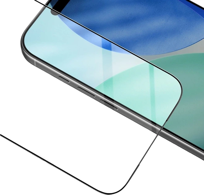 Захисне скло AMAZINGthing Radix Full Glass для Apple iPhone 17 2 шт. Black (IP176.3ASDGLA) - зображення 5