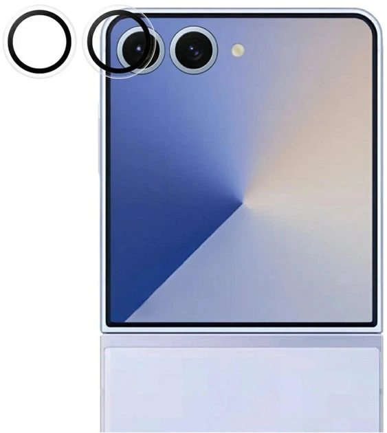 Захисне скло Panzer Glass Hoops Lens Protector для Samsung Galaxy Z Flip7 Transparent (PG49177) - зображення 2