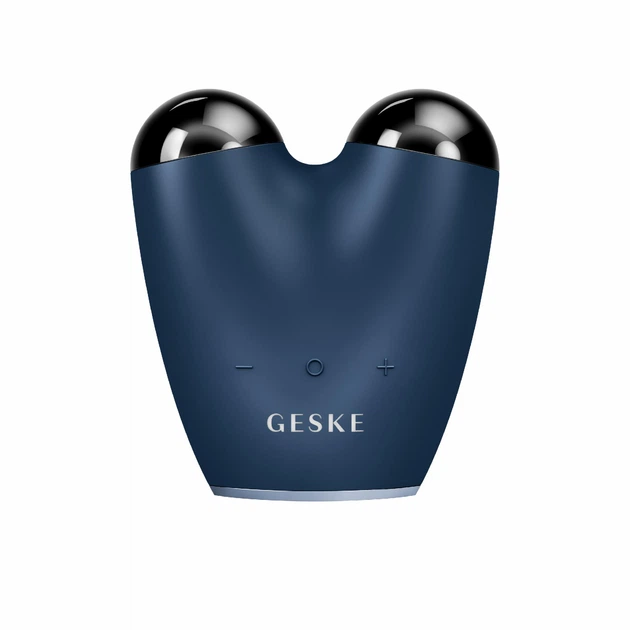 Микротоковый подтягиватель лица GESKE MicroCurrent Face-Lifter 6в1 синий - изображение 3