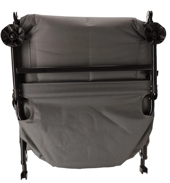 Розкладне ліжко Hedo Premium туристичне 63 x 195 x 32 см Темно-сіре 96884 (5904041147425) - зображення 3