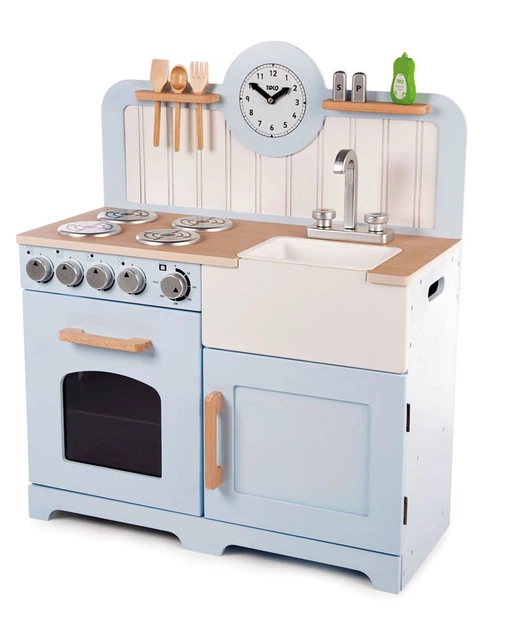 Дитяча кухня Tidlo Rural T0219 Дерев'яна 7 елементів (5012824002196) - зображення 2