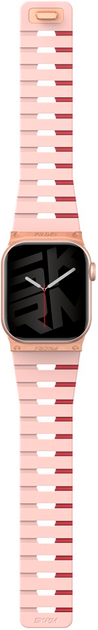 Pasek Skinarma Gemini do Apple Watch 42/41/40 mm Pink (8886461247503) - obraz 2