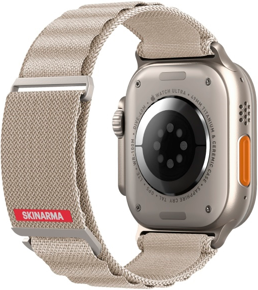 Pasek Skinarma Kobu do Apple Watch Ultra Ivory (8886461243048) - obraz 3