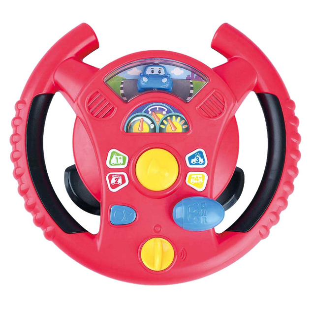 Kierownica interaktywna Playgo dla maluszka z dźwiękami (4892401024534) - obraz 2