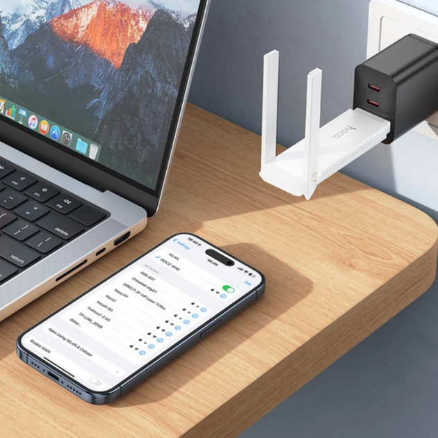 Модем WiFi роутер маршрутизатор портативный 150Mbps 2.4 ГГц 4G с подключением до 10 устройств 103.8х33.2х9 мм (482628-Prob) Белый - изображение 7
