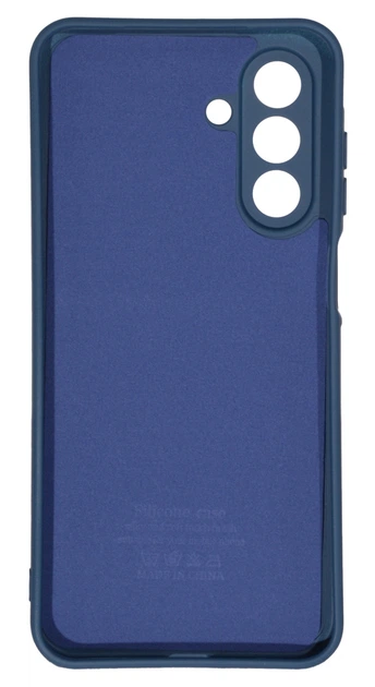 Панель Soft Silicone Case для Samsung A14, Темно-синій - Фото 2 Панель Soft Silicone Case для Samsung A14, Темно-синій - изображение 2