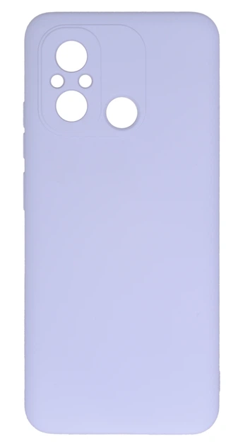 Панель Soft Silicone Case для Redmi 12C, Світло-бузковий - Фото 1 Панель Soft Silicone Case для Redmi 12C, Світло-бузковий - изображение 1