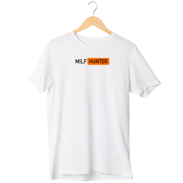 Футболка Ponty Shop "Milf Hunter" - Білий - 2XL - Фото 1 Футболка Ponty Shop "Milf Hunter" - Білий - 2XL - изображение 1