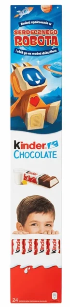 Набір молочного шоколаду Kinder Chocolate 300 г - зображення 6