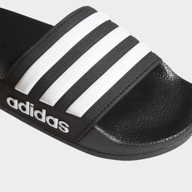 Детские шлепанцы для мальчика Adidas Adilette Shower K G27625 30 Core Black (4067897958483) - изображение 7