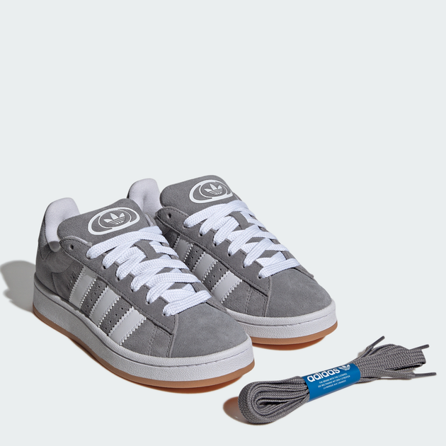 Подростковые кеды для мальчика Adidas Campus 00S J HQ6507 40 Grey Three (4066749842604) - изображение 4