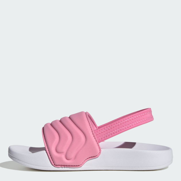 Детские шлепанцы для девочки Adidas Adilette Estrap 2.0 C HQ9201 31 Bliss Pink (4068806168368) - Фото 3 Детские шлепанцы для девочки Adidas Adilette Estrap 2.0 C HQ9201 31 Bliss Pink (4068806168368) - изображение 3