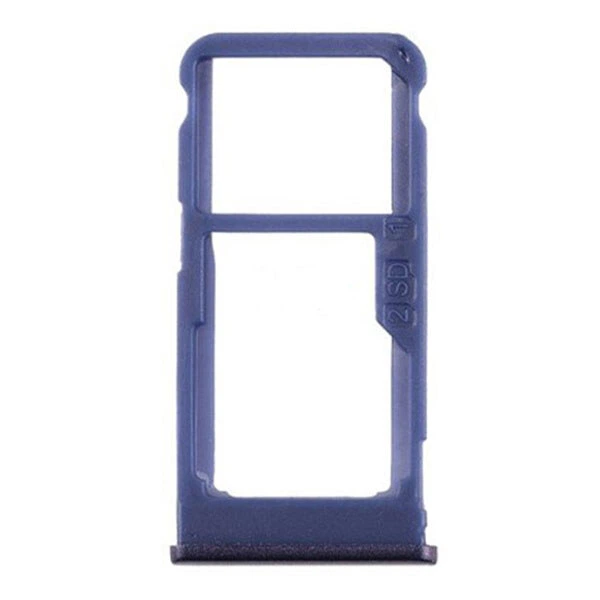 Держатель SIM-карты Nokia 5.1 Dual Sim, С разъемом на карту памяти, Синий - 213712 - Фото 1 Держатель SIM-карты Nokia 5.1 Dual Sim, С разъемом на карту памяти, Синий - 213712 - изображение 1