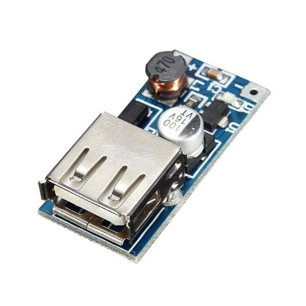 Повышающий преобразователь DC-DC 5В 600мА USB-A - 415319 - Фото 1 Повышающий преобразователь DC-DC 5В 600мА USB-A - 415319 - изображение 1