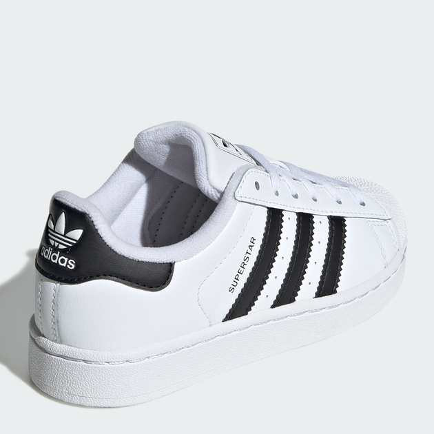 Детские кеды для мальчика Adidas Superstar II C JH9980 33 Ftwr White (4067888303971) - изображение 4