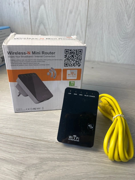 Маршрутизатор беспроводной Wireless-N 300Mbps, Wi-Fi репитер, точка доступа, повторитель, AP-клиент - изображение 6