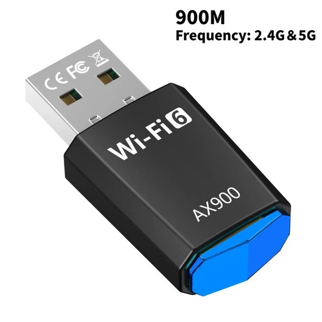 Адаптер Wi-Fi AX900 WiFi 6 Dual-Band, 900 Мбіт/с, USB, бездротова карта - Фото 3 Адаптер Wi-Fi AX900 WiFi 6 Dual-Band, 900 Мбіт/с, USB, бездротова карта - зображення 3