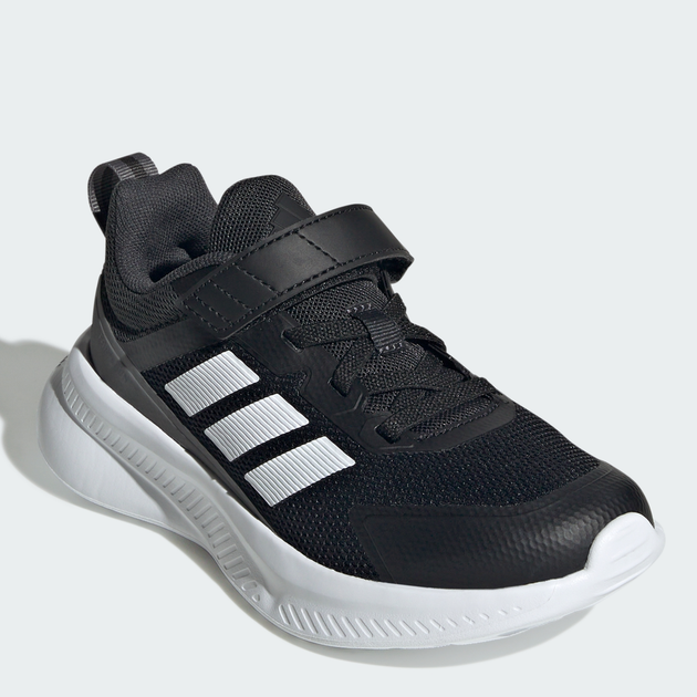 Детские кроссовки для мальчика Adidas Fortarun 4.0 El C JQ5193 32 Core Black (4067907354694) - изображение 4