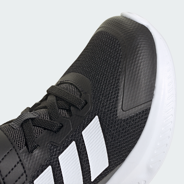 Детские кроссовки для мальчика Adidas Fortarun 4.0 El C JQ5193 32 Core Black (4067907354694) - изображение 8