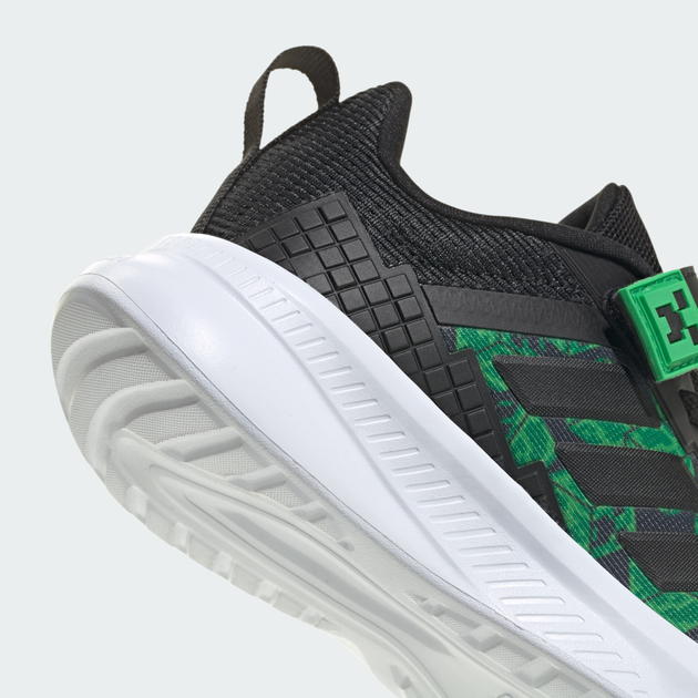 Детские кроссовки для мальчика Adidas Minecraft Fortarun El C JR1943 29 Core Black (4068806965912) - изображение 8